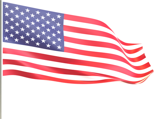 3D Flag of USA